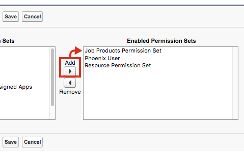 How to add the new custom permission set to the user’s profile.